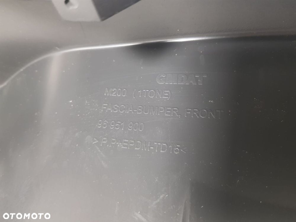 CHEVROLET SPARK  M200 LIFT ZDERZAK PRZEDNI PRZÓD 05-10 NOWY ORYGINAŁ GM  96951900 - 12