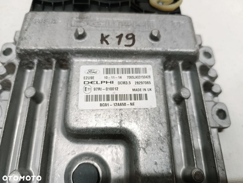 KOMPUTER STEROWNIK SILNIKA FORD BG91-12A650-NE - 2