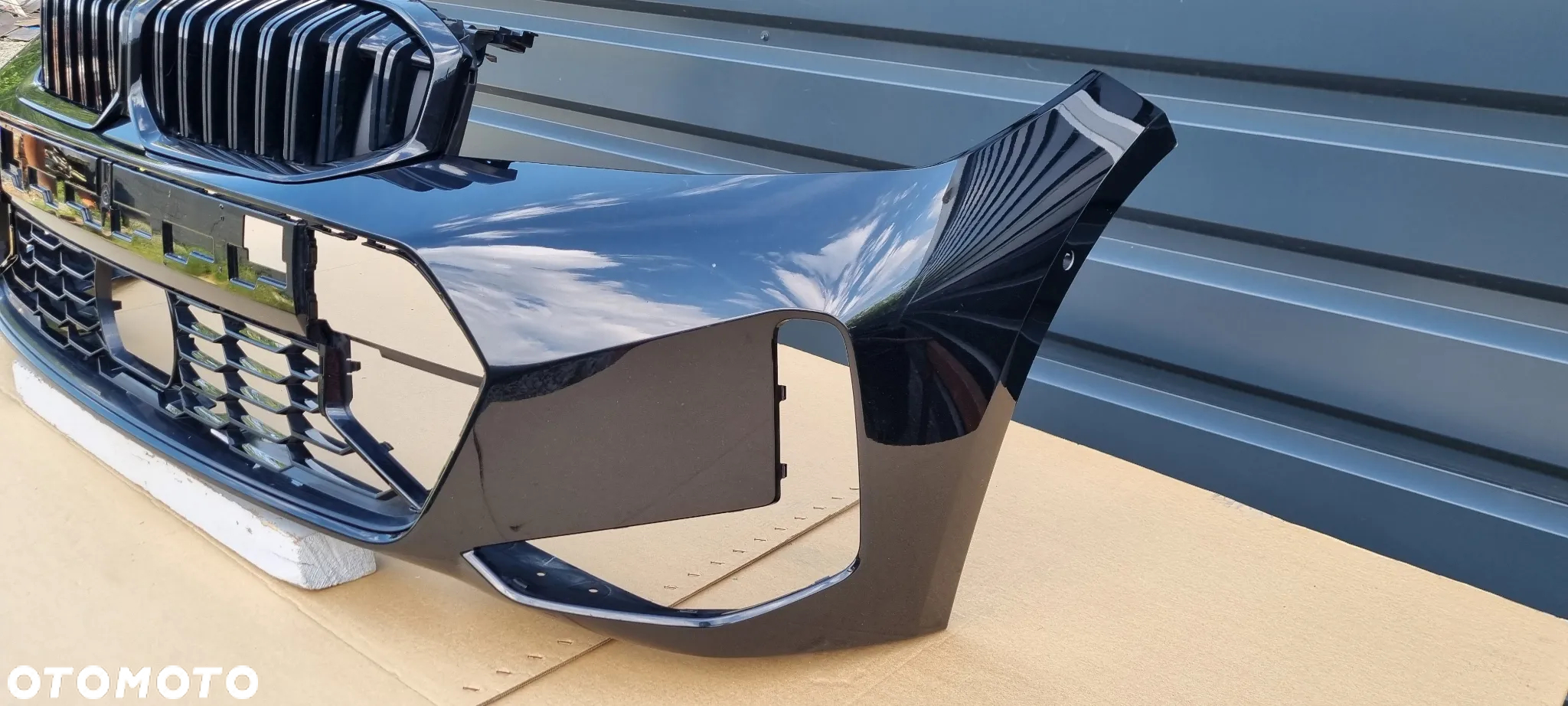 BMW 3 G20 G21 LCI M-PAKIET 2022- Zderzak przód oryginał MB078 - 11