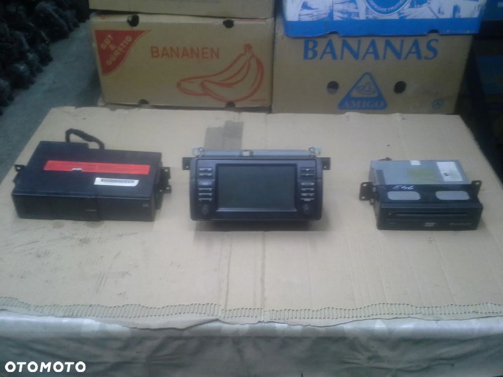 BMW E46 FL radio 65-52-6 934409 DVD czytnik navi zmieniarka komplet - 1