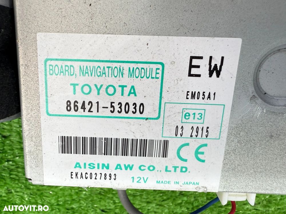 MODUL CONTROL NAVIGATIE LEXUS GS 300 III 2009 3.0 BENZINA SEDAN COD OEM 86421-53030 EKAC027893 2005-2011 - 7
