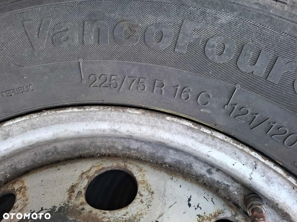 KOŁO ZAPASOWE ZAPAS FIAT DUCATO BOXER JUMPER R16 225/75 R16C FELGA STALOWA - 2