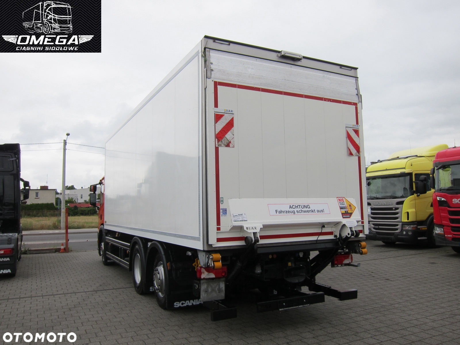 Scania P 410  6X2 Chłodnia Paka 7,3 M / Oś skrętna / WINDA - 4