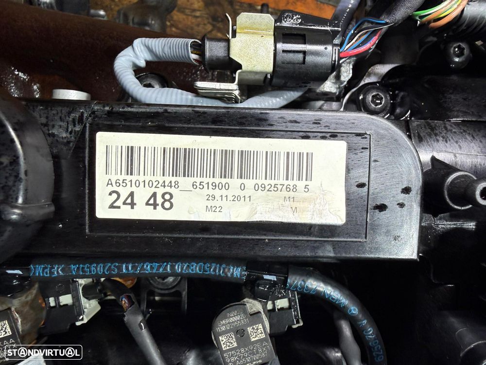 Motor Mercedes-Benz W204 C 200 CDI Ref: 651913 - 7