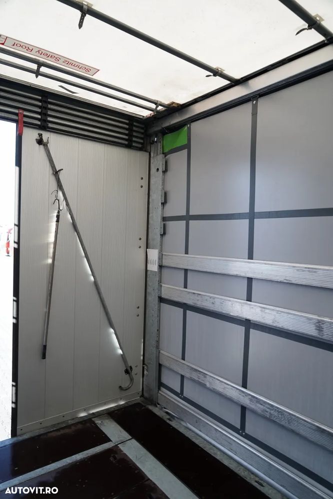 Schmitz Cargobull CORTINĂ / STANDARD / REMORCA DIN OȚEL - 9 M / ACOPERIȘ CULISANT / AXĂ CULISANTĂ / 2021 - 20