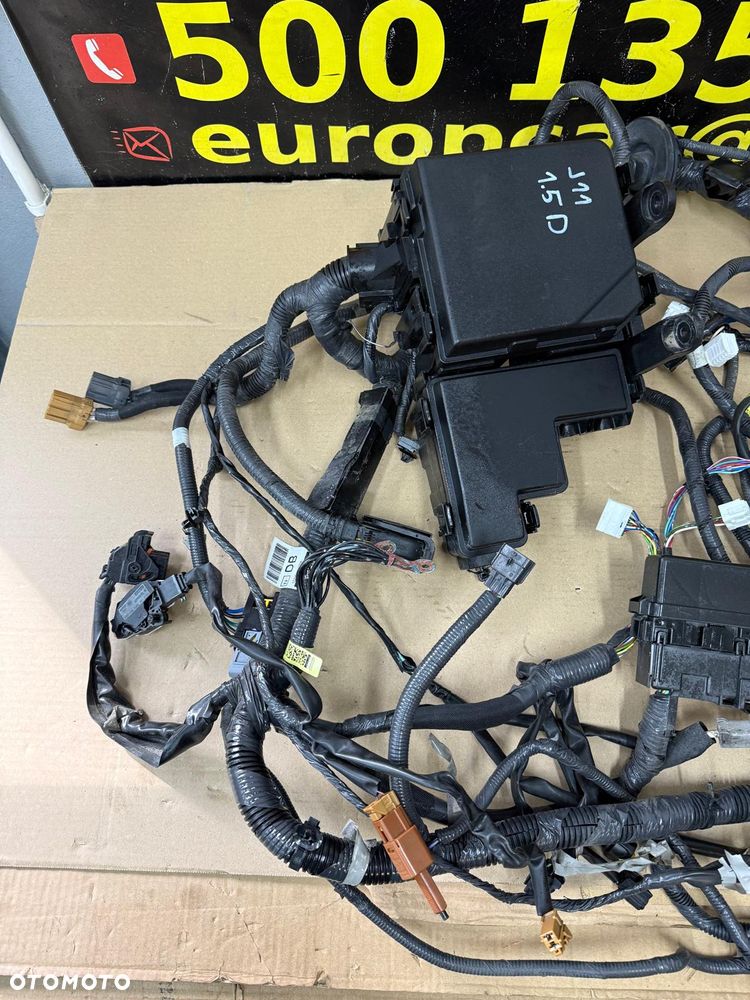 Nissan Qashqai II J11 1.5 DCI INSTALACJA KOMORY SILNIKA LAMP 240124ED3B - 2
