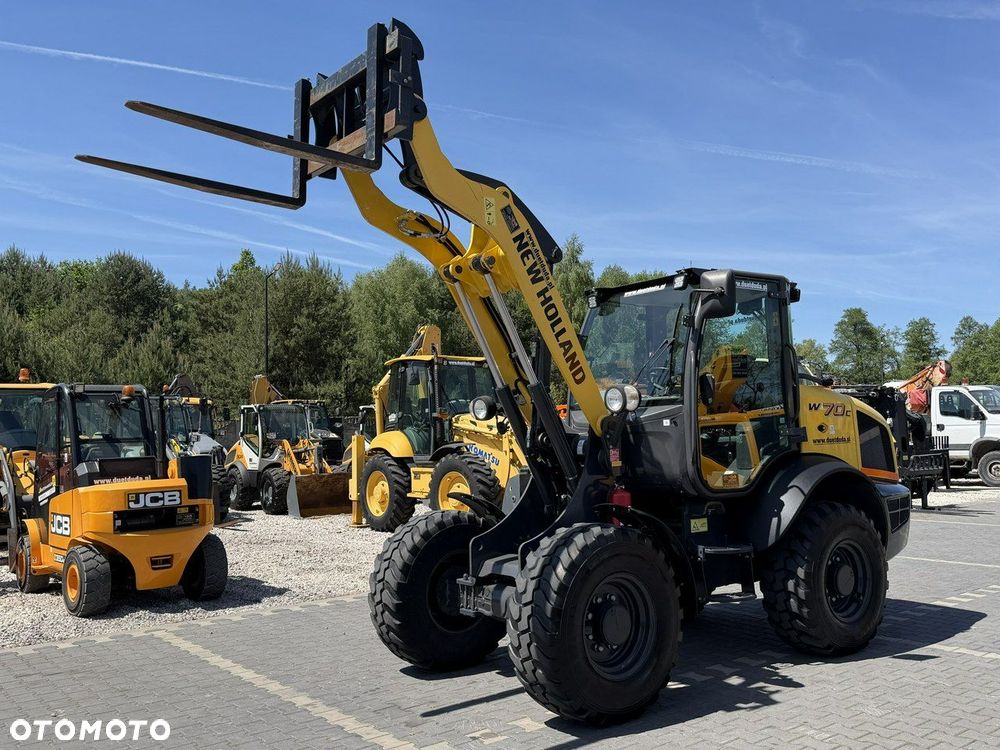 New Holland W70C Compact Widły + Łyżka Jak Nowa 1000 mth Klimatyzacja - 8