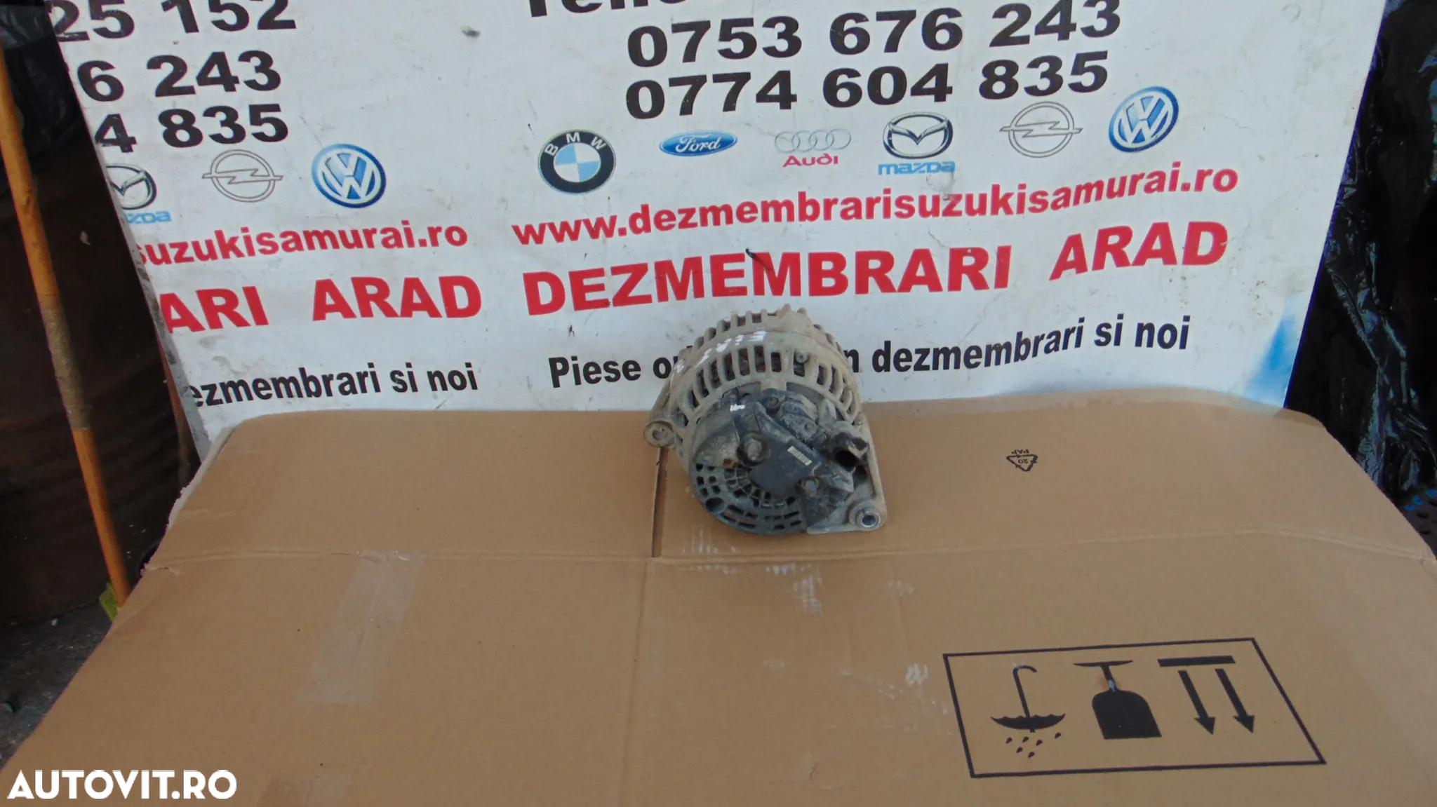 Alternator fiat Ducato 3.0 Iveco Daily 3.0 Peugeot boxer citroen jumper 140 amperi - 4