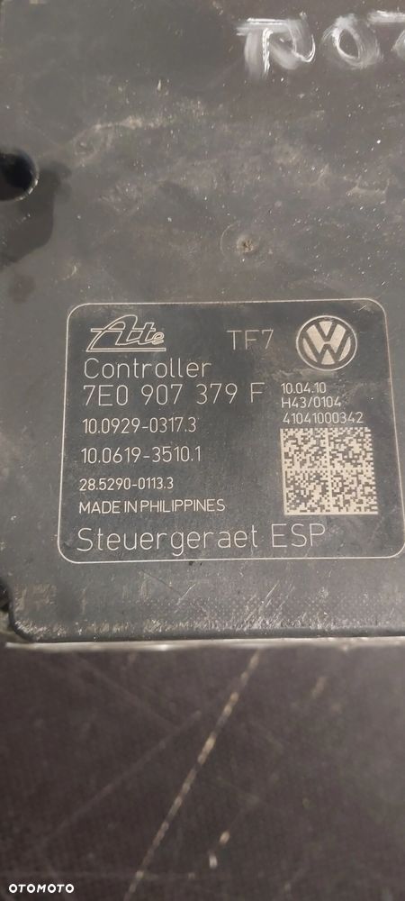 Sterownik  pompa ABS VW T5 LIFT 7E0614517B - 3
