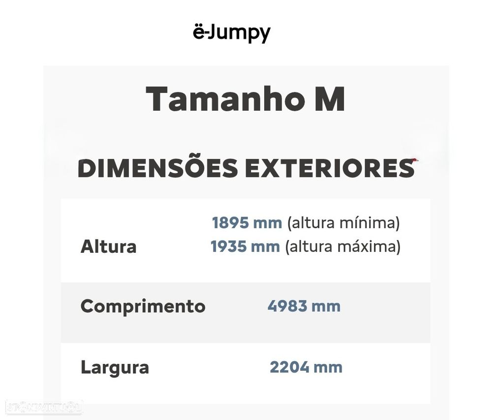 Citroën E-JUMPY 136CV BATERIA 75 KWH * NACIONAL * IVA 100% DEDUTÍVEL * - 23