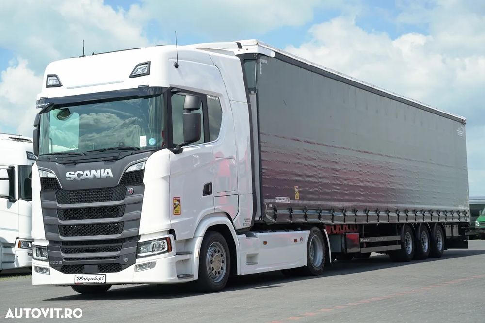 Scania S 530 / V8 / RETARDER / MEGA KIT / PLATĂ JOSĂ + KRONE / PUNTE RIDICATĂ / SAF - 2