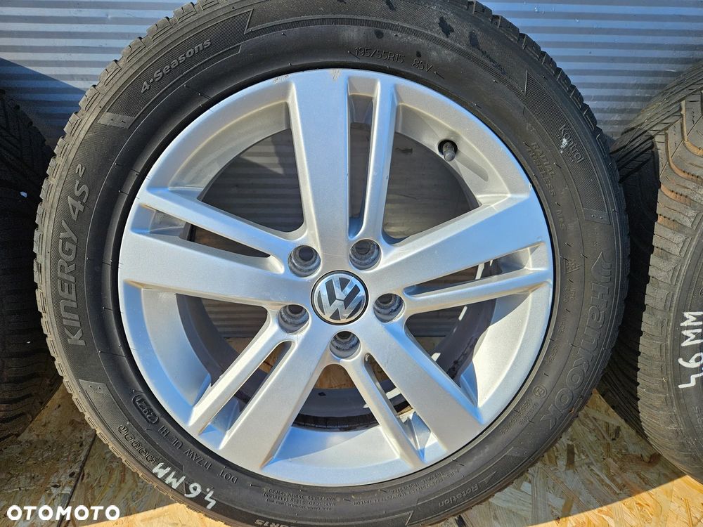 vw polo V koła felgi aluminiowe 15 6R0601025AC - 7