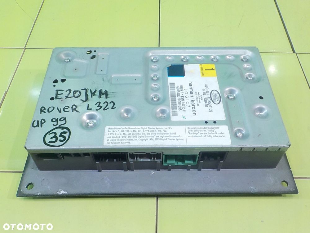 RANGE ROVER L322 LIFT 3.6 TDV8 08r 5D wzmacniacz radia XQK500105 - 2