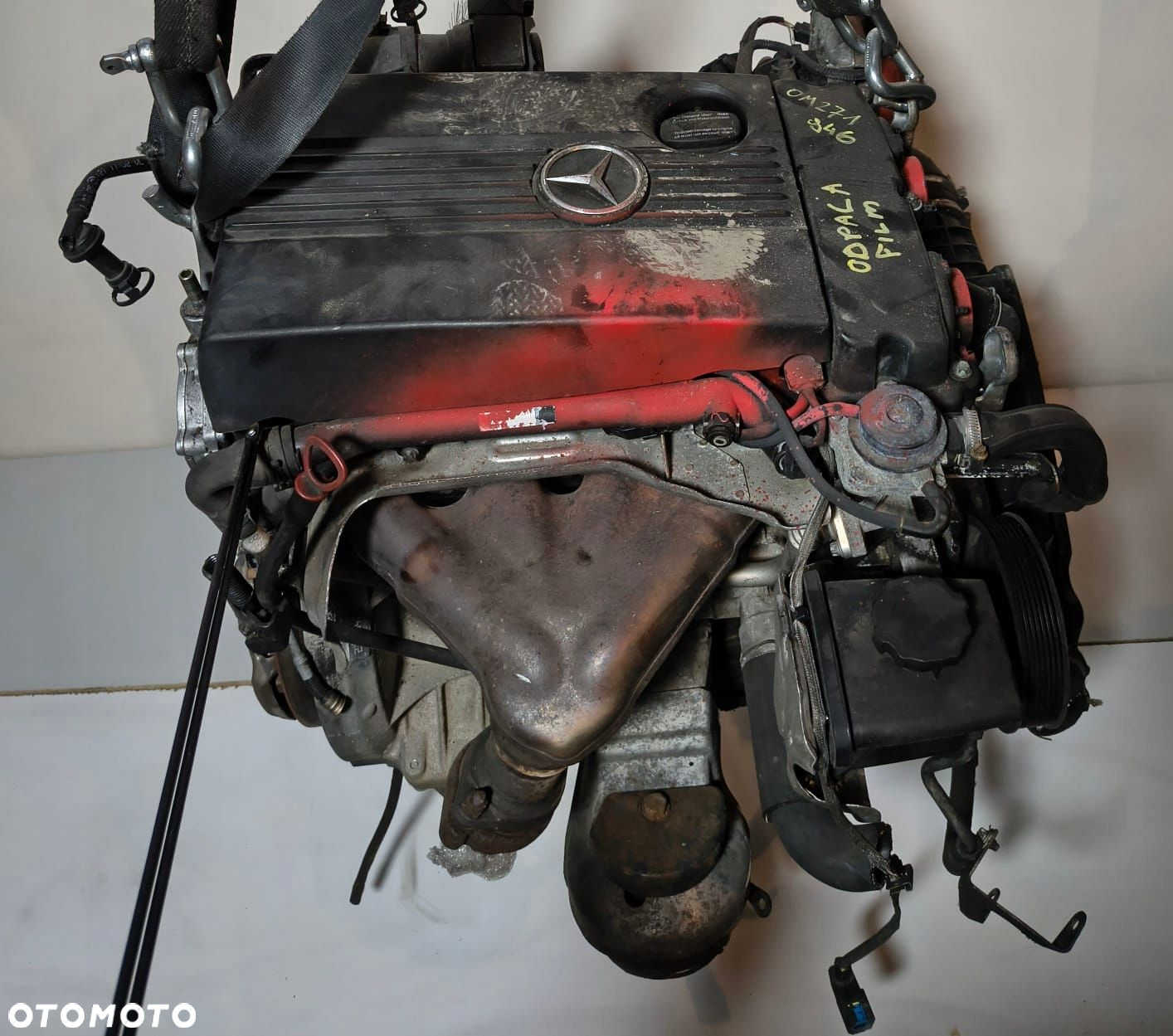 SILNIK KOMPLETNY MERCEDES W203 W211 CLK KOMPRESSOR 1.8, OM 271.946 - 9