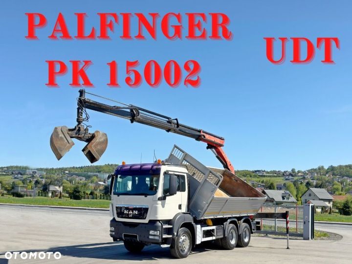MAN TGS 33.360 * WYWROTKA 6,40 m + PK 15002 / 6x4 * STAN BDB - 1