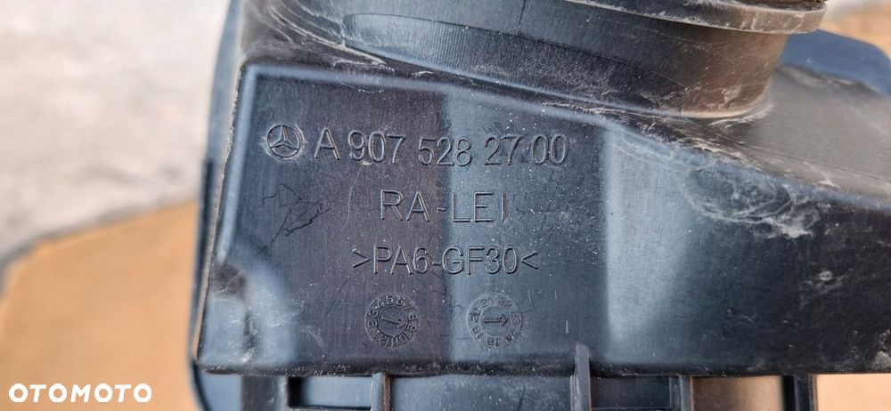 Mercedes Sprinter W907 W910 dolot przewód ssący powietrza A9075282700 - 7