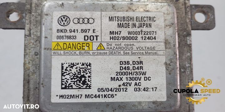 Droser Balast Xenon 8K0941597E Audi A6 4G/C7 [2010 - 2014] - 2