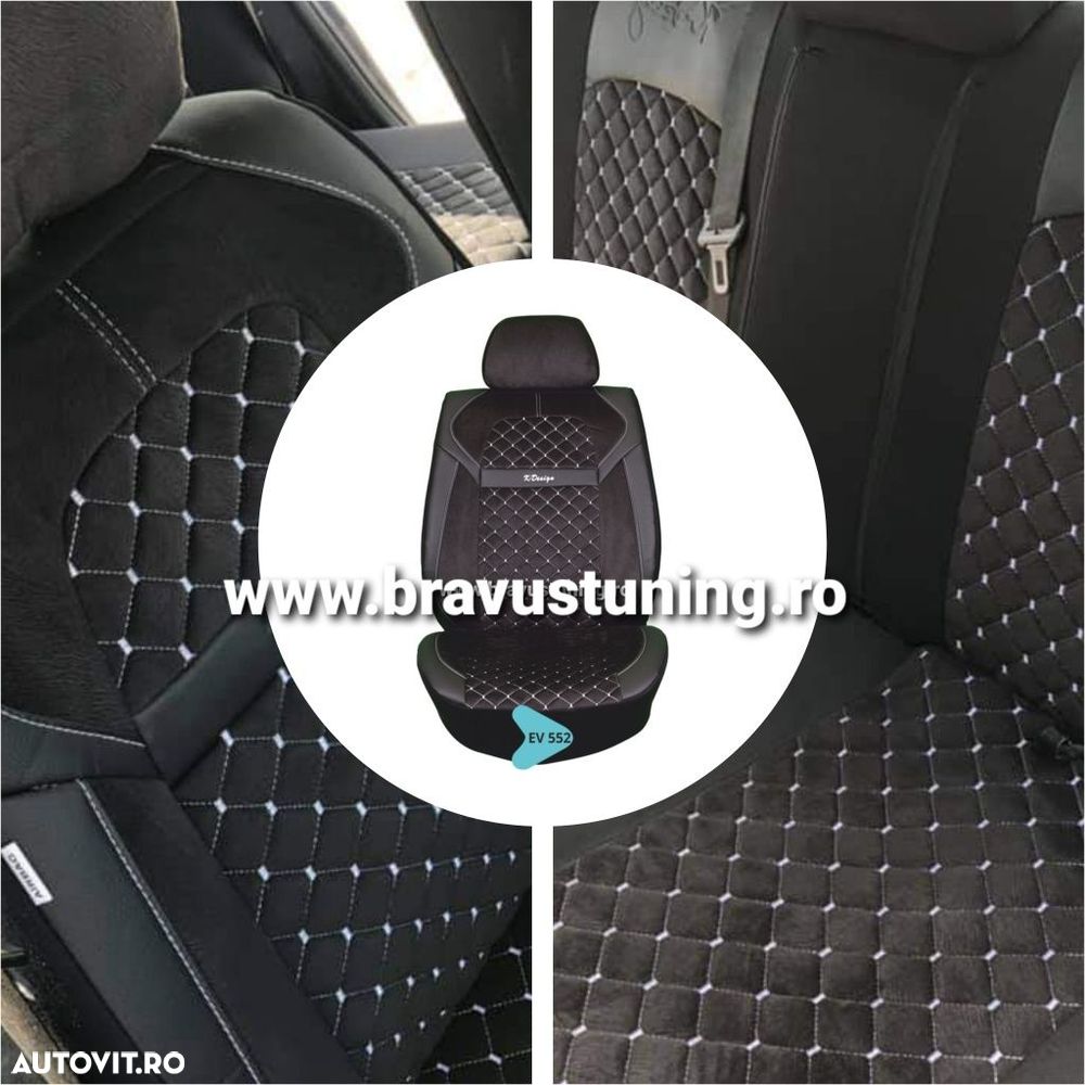 Huse scaun auto LUX Audi, BMW, Skoda, Opel, Ford, kia, Mercedes, Volks - 3