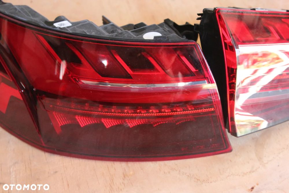 LAMPY TYLNE LEWE LED MATRIX AUDI A4 S4 RS4 B9 LIFT SEDAN KOMPLET USA 2021 - 4