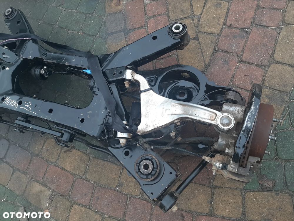Tylna belka oś trawersa sanki nissan Murano Z51 4x4 08-14R Orginał bez rdzy super stan import italy - 2