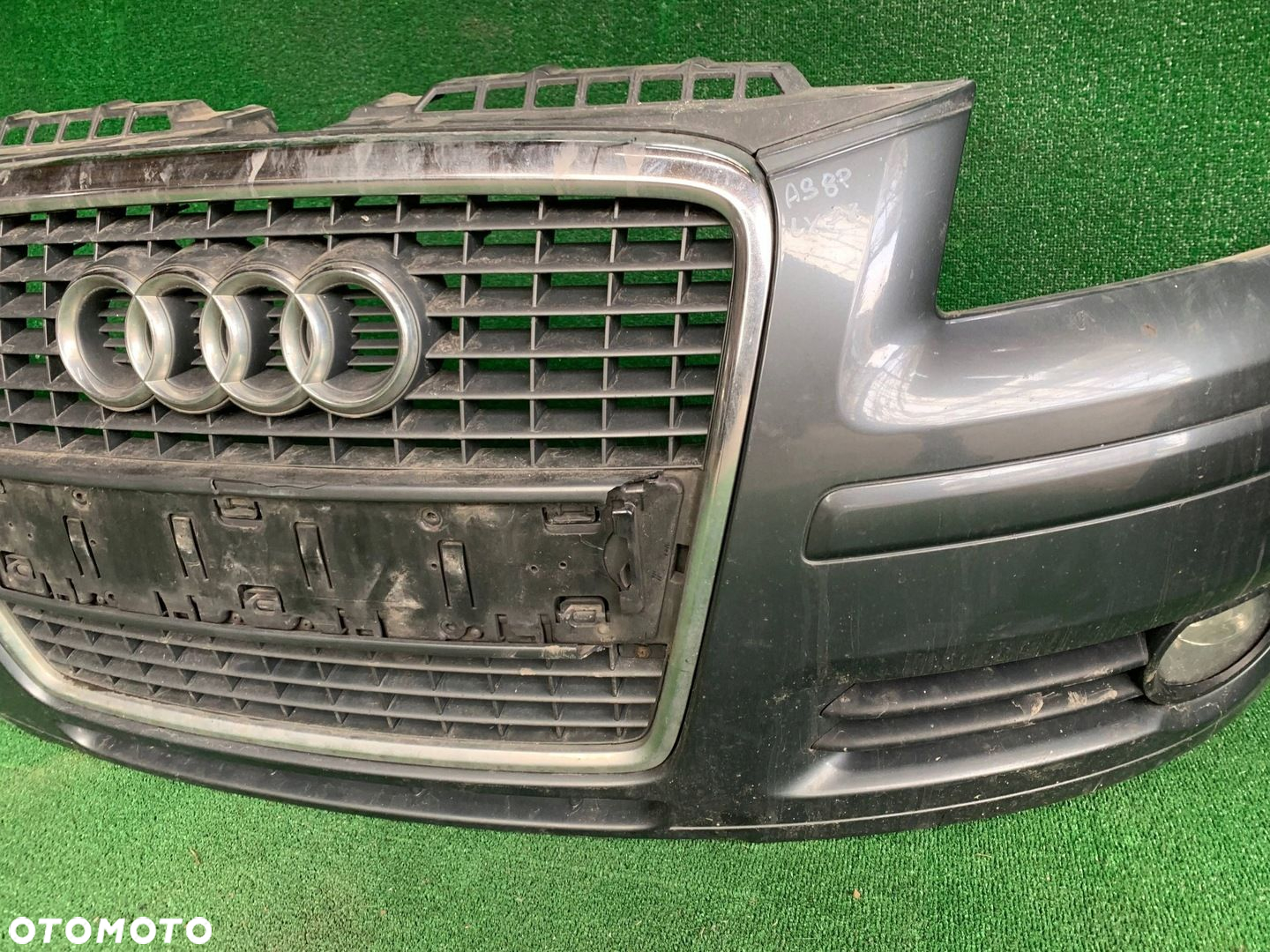 Zderzak przód przedni Audi A3 S3 A3 Sportback 8P 2006 8P4807095 LX7Z WWA - 3