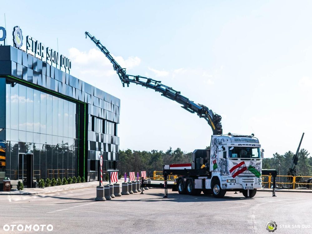 Scania R450 6x4 PALFINGER PK 53002 SH HDS Żuraw Fly Jib Siodło Wciągarka - 7
