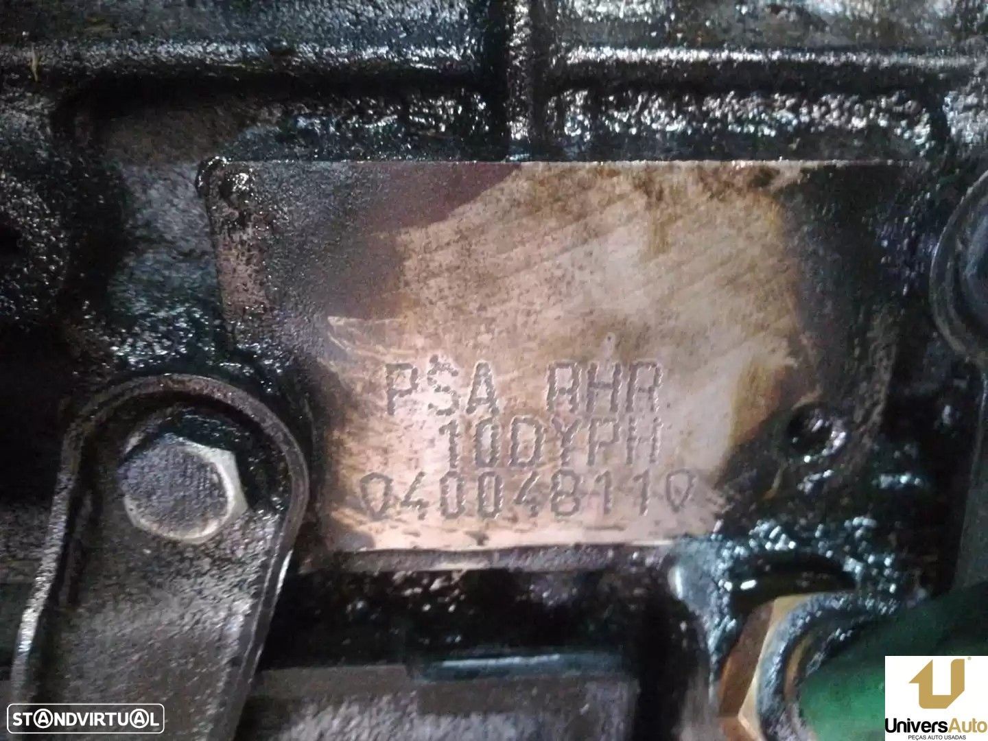 MOTOR COMPLETO PEUGEOT 307 2004 -RHR - 1