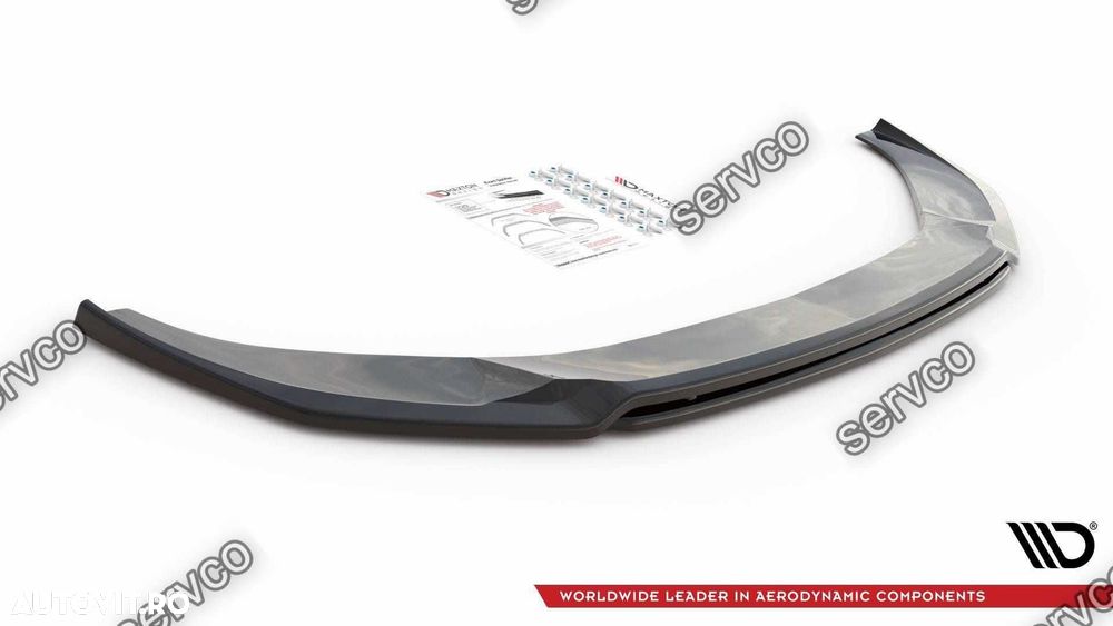 Prelungire lip bara fata Audi A6 S6 C8 S-Line 2019- v6 - Maxton Design - 10