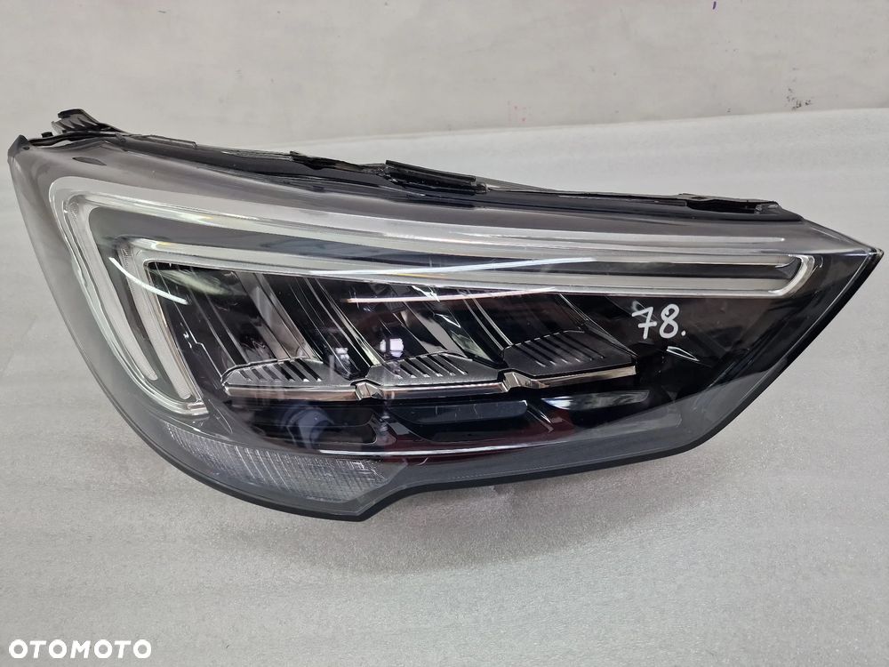 OPEL CROSSLAND X LIFT 20- PRAWA LAMPA PRZEDNIA PRZÓD FULLLED FULL LED FULLED , NR YQ00709880 , NR AUKCJI LPP78 - 1