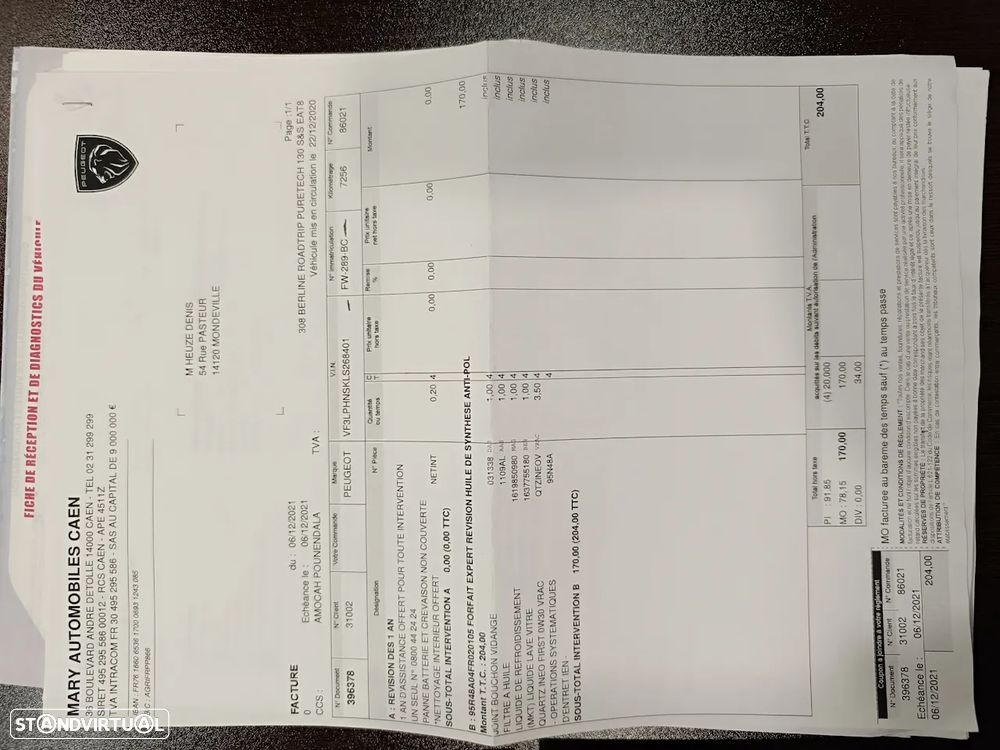 Peugeot 308 1.2 PureTech Allure EAT8 - 38