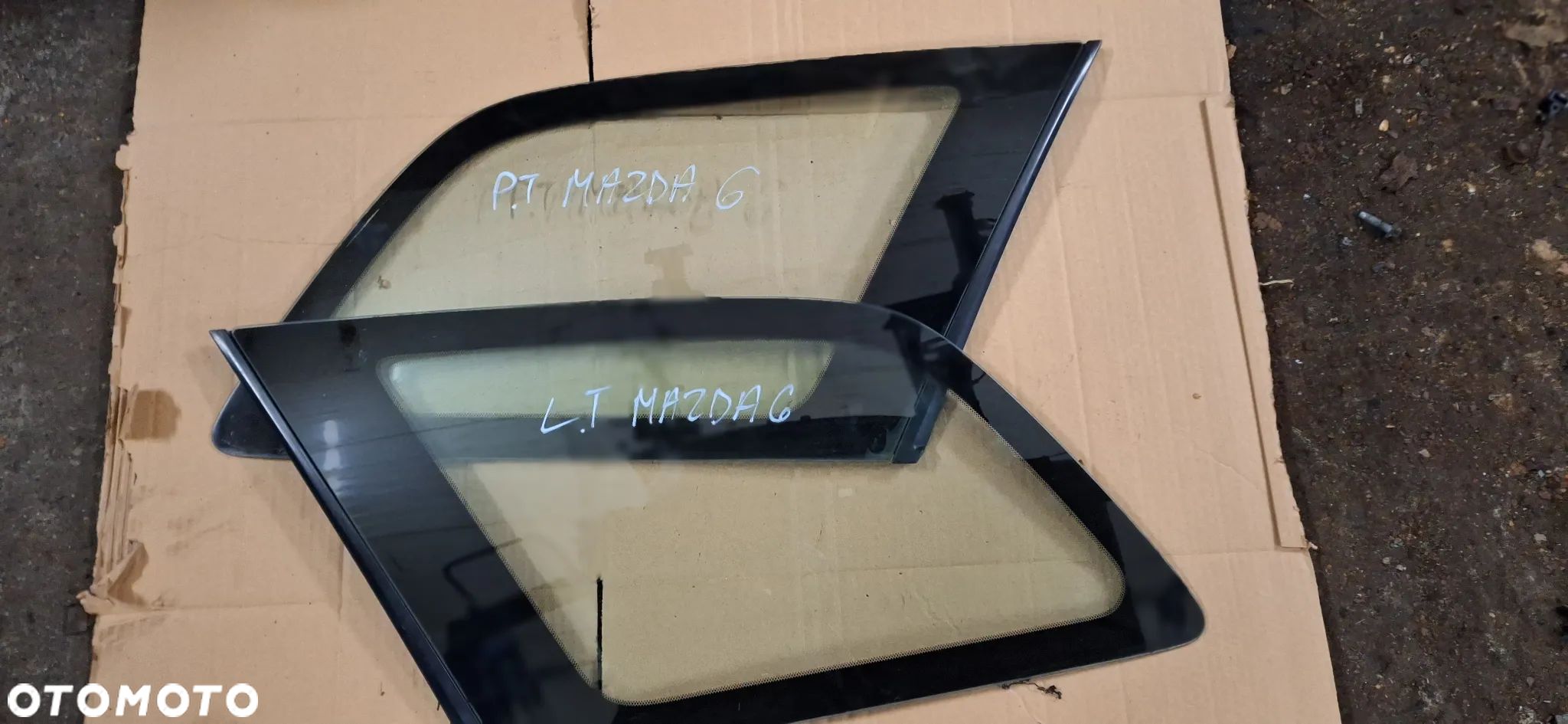 Szyba karoseryjna tyl mazda 6 kombi - 1
