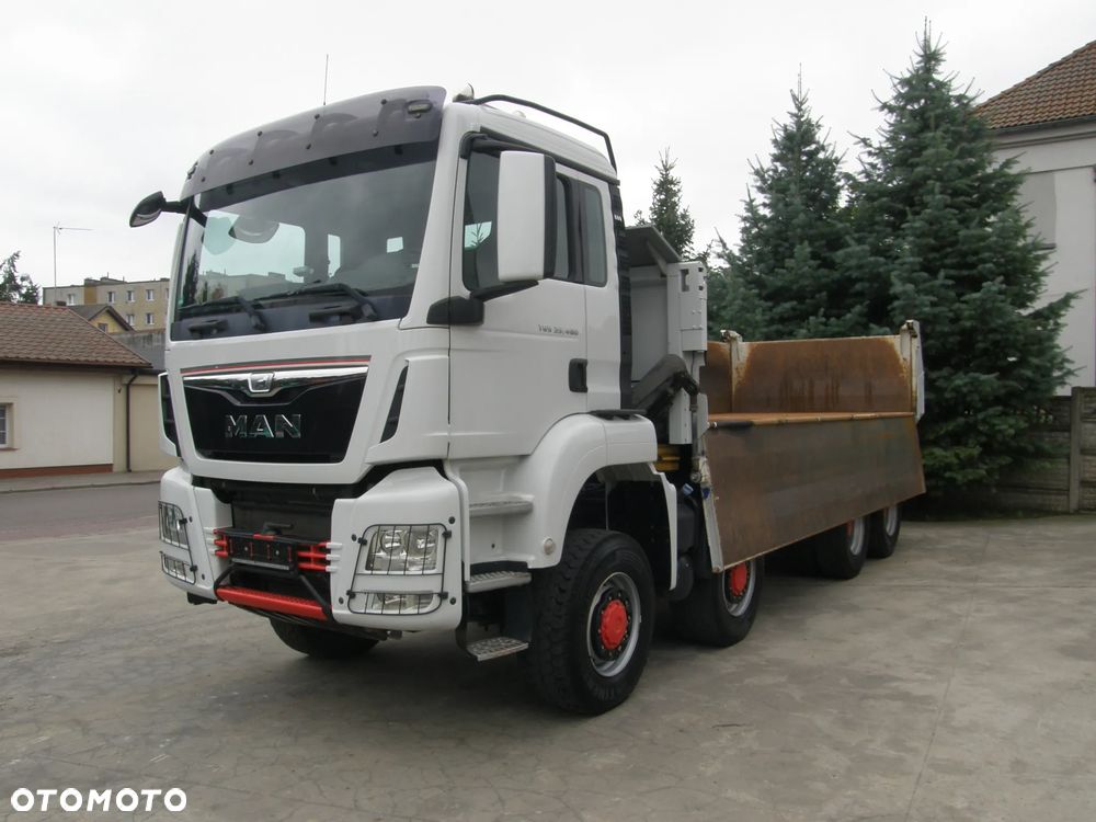 MAN TGS 35.480 8x6 2016 BORDMATIC 260000km manual z Niemiec - 5