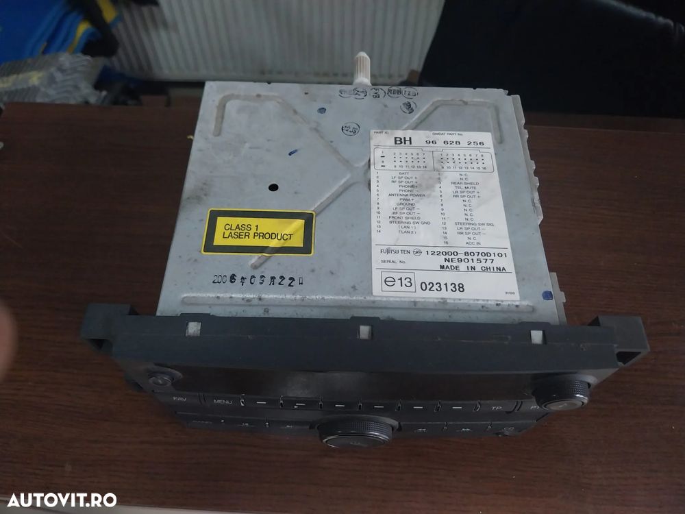 CD PLAYER CHEVROLET AVEO/CAPTIVA 2006-2014 - 1