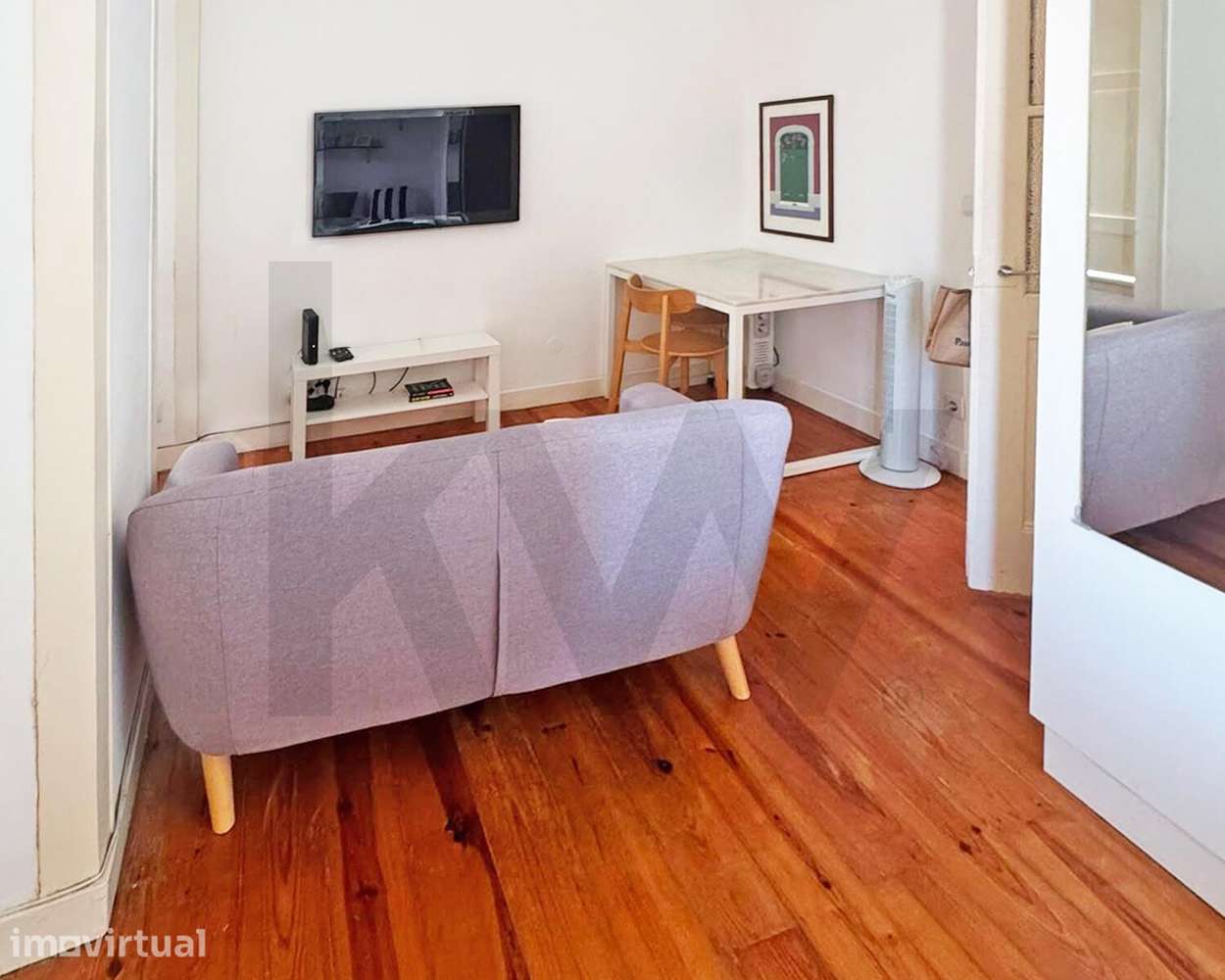 Apartamento T0 em Lisboa - Mouraria - Com vista para a cidade. - Grande imagem: 3/15