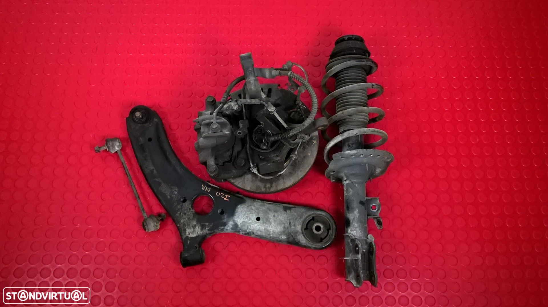 Suspensão Frente Direita 1.1CRDi 75cv - 545011J700 / 546601J151 / 517161J600 / 5... - 1