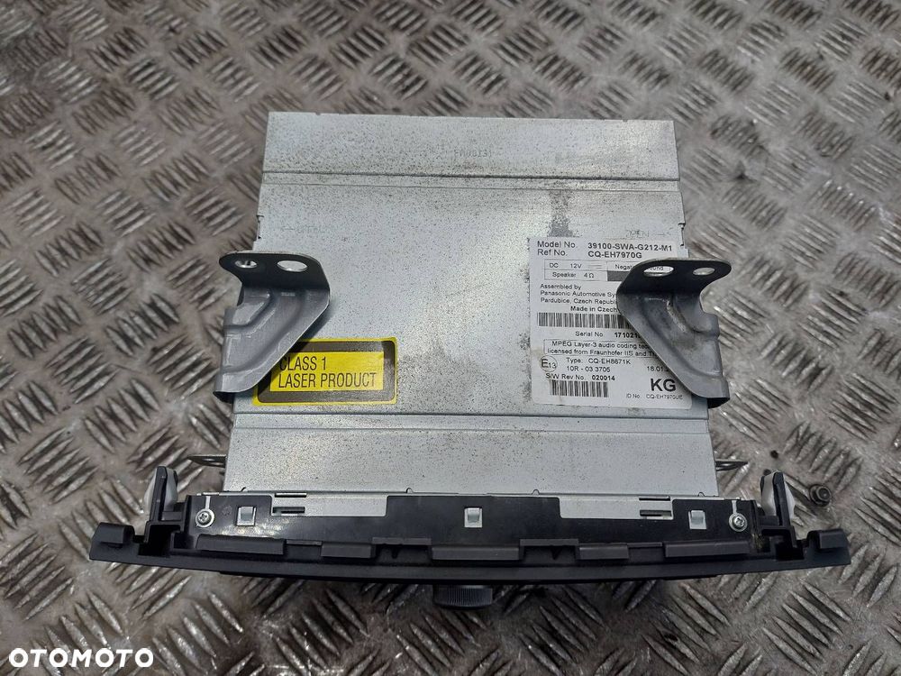 RADIO ODTWARZACZ  HONDA CR-V III 39100-SWA-G212-M1 CQ-EH8671K - 2