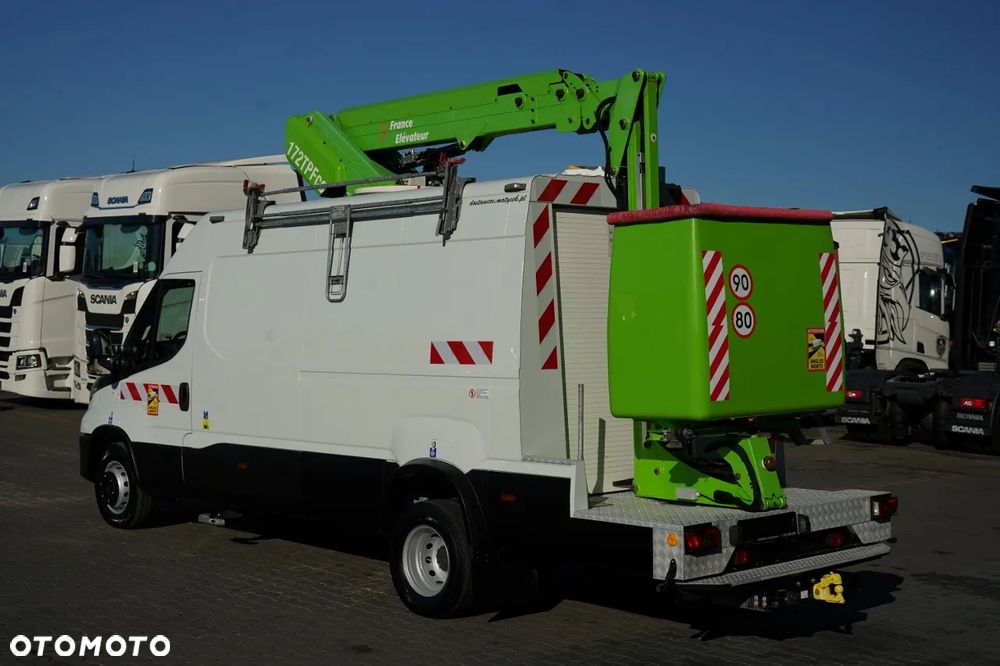 Iveco DAILY 70-180 / PODNOŚNIK KOSZOWY - 16 m / BLASZAK + ZWYŻKA  ELEVATEUR / 200 kg - 11