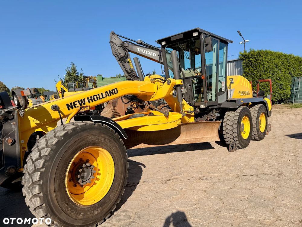 New Holland O&K F156.5 równiarka 2007  zrywak 7590h, IMPORT Niemcy - 2