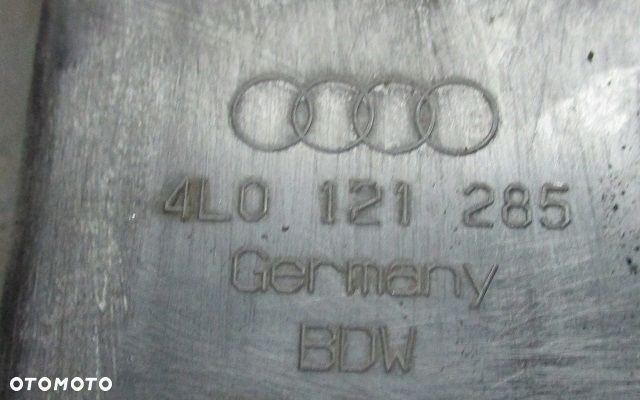 audi q7 4l osłona górna pasa przedniego 4l0121285 - 2