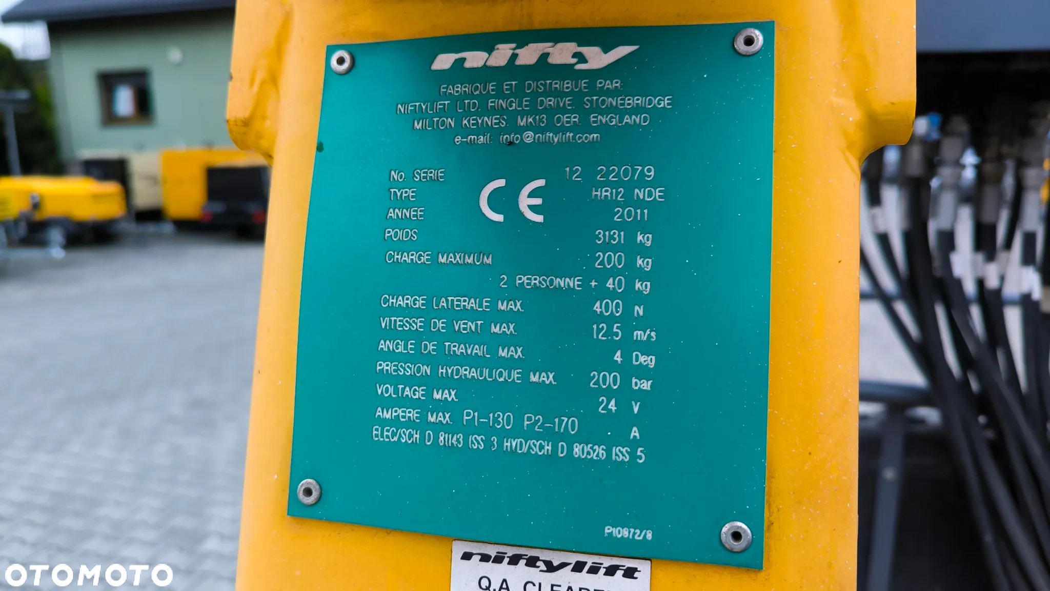 Nifty NiftyLift HR 12 NDE - 8