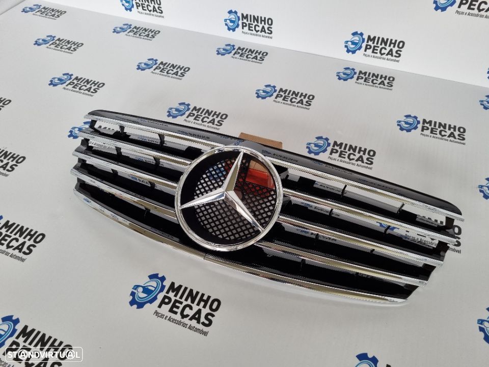 Grelha Frontal Mercedes Classe E (W211) Look AMG - 4