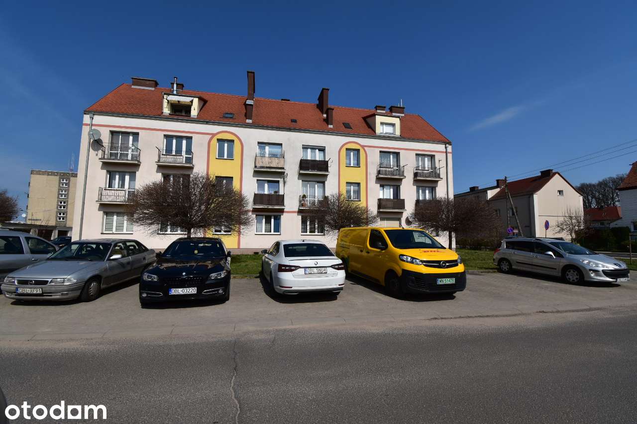 Mieszkanie 2 pokojowe na 1 piętrze z balkonem! 47,5m2
