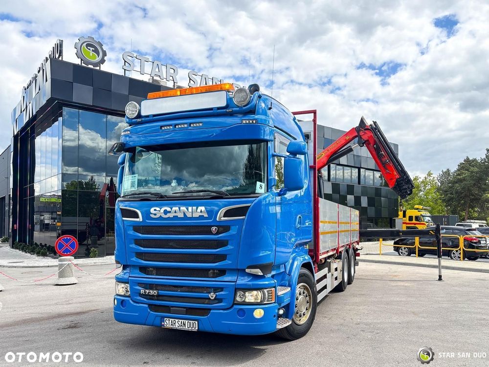 Scania R730 6X4 PALFINGER PK 33002 EH HDS Żuraw Crane - 2