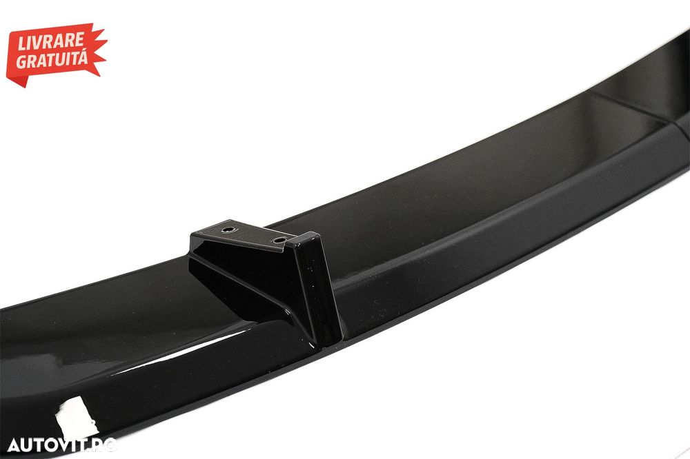 Prelungire Bara Fata Negru Lucios VW Jetta MK7 R-Line (2019-) GLI GTI Design- livrare gratuita - 6