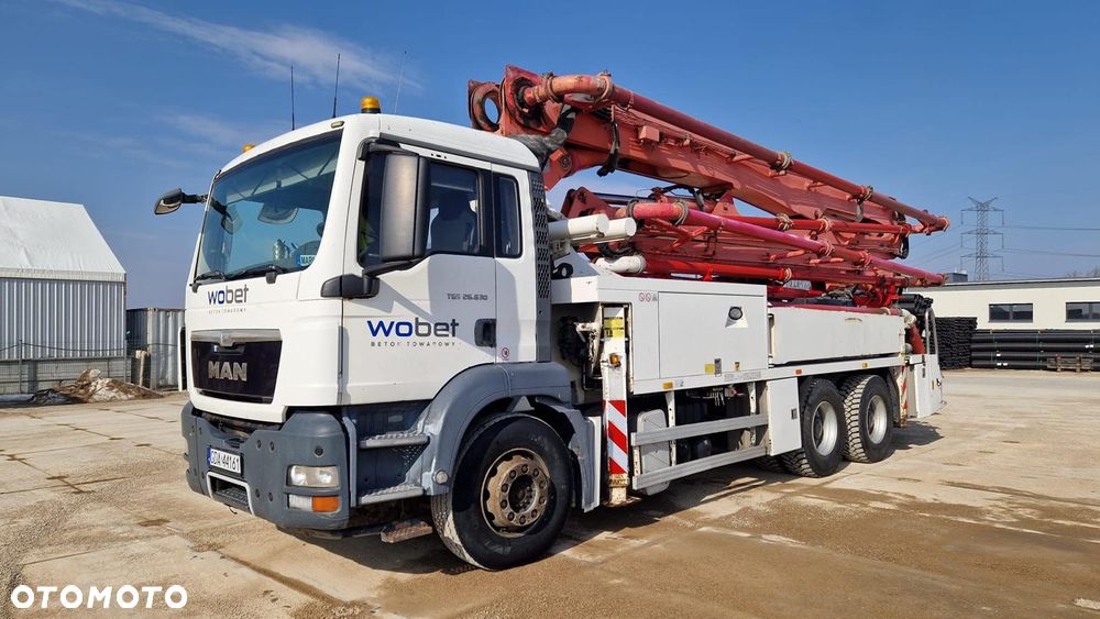 MAN TGA 26.360 6x4 Z ZABUDOWĄ POMPA DO BETONU PUTZMEISTER 36M - 2