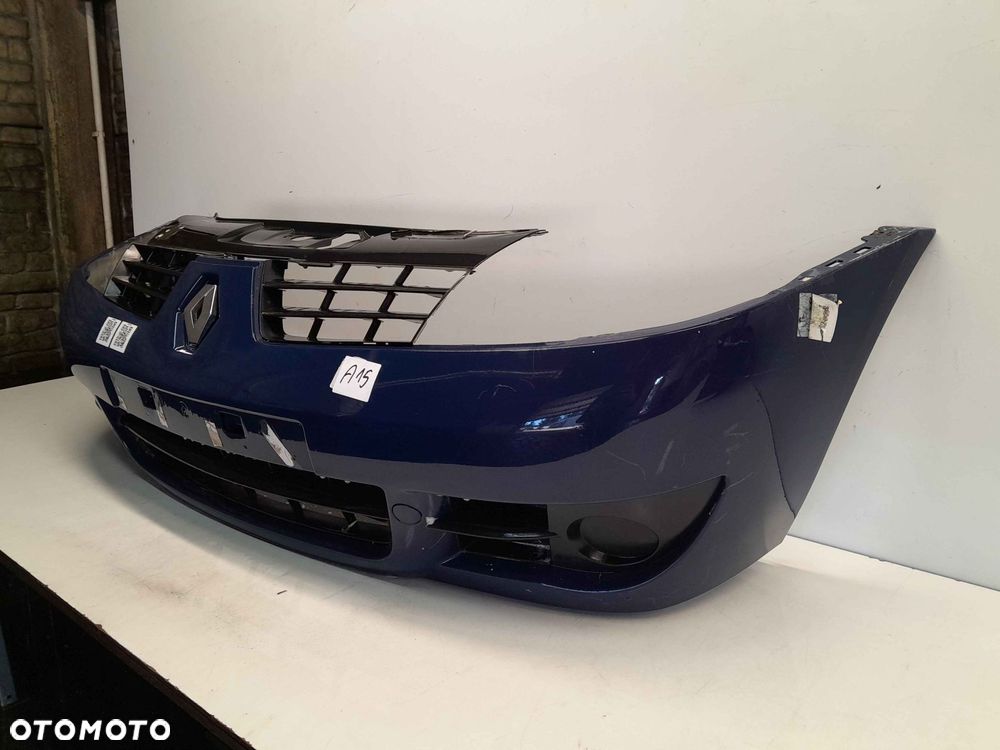 } ZDERZAK PRZÓD PRZEDNI RENAULT CLIO 2 II LIFT FL CAMPUS GRANAT GARNATOWY - 3