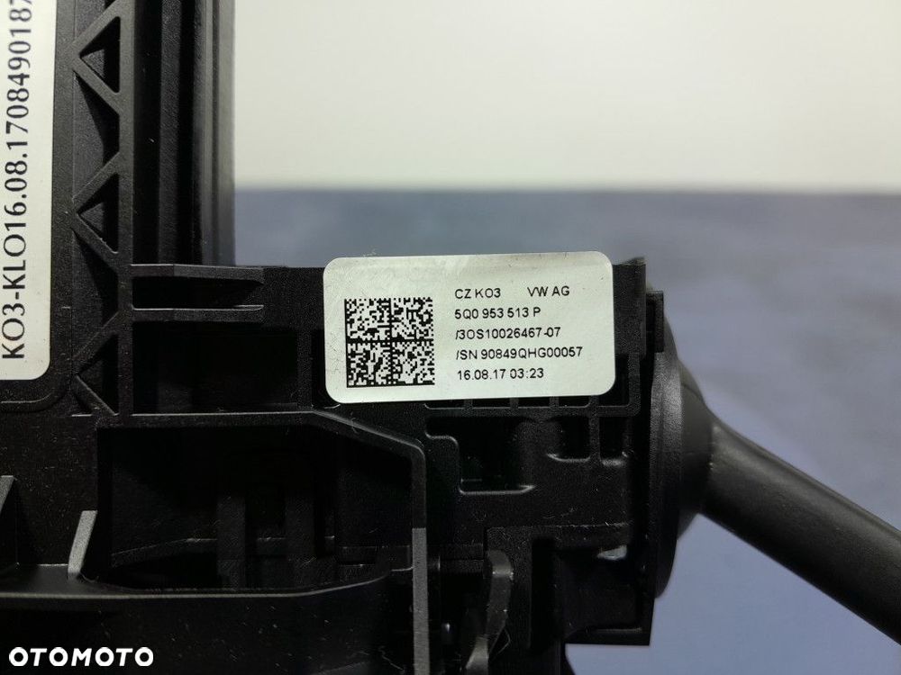 VW GOLF VII LIFT PRZEŁĄCZNIK ZESPOLONY MANETKI TAŚMA 5Q0953507HL - 8