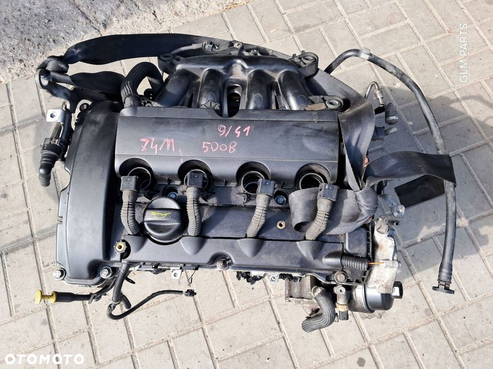 citroen peugeot 5008 1.6 thp silnik kompletny 118 tys km psa5f02 5f02
