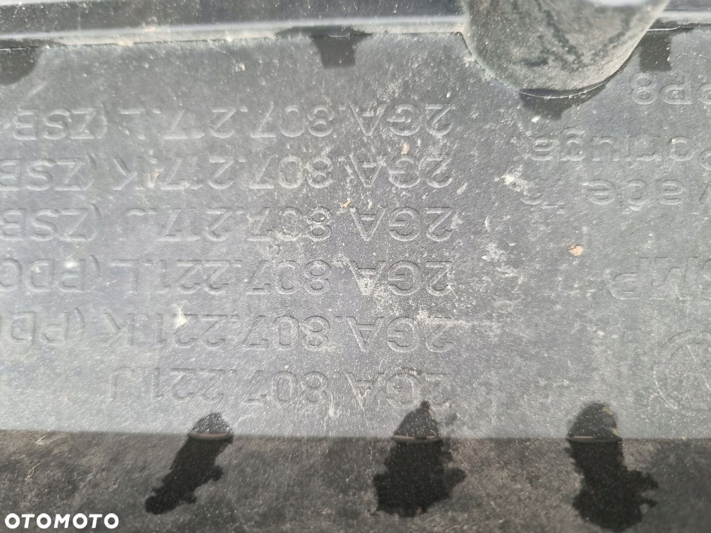 vw troc t-roc t roc R line rline zderzak przód oryginał - 6