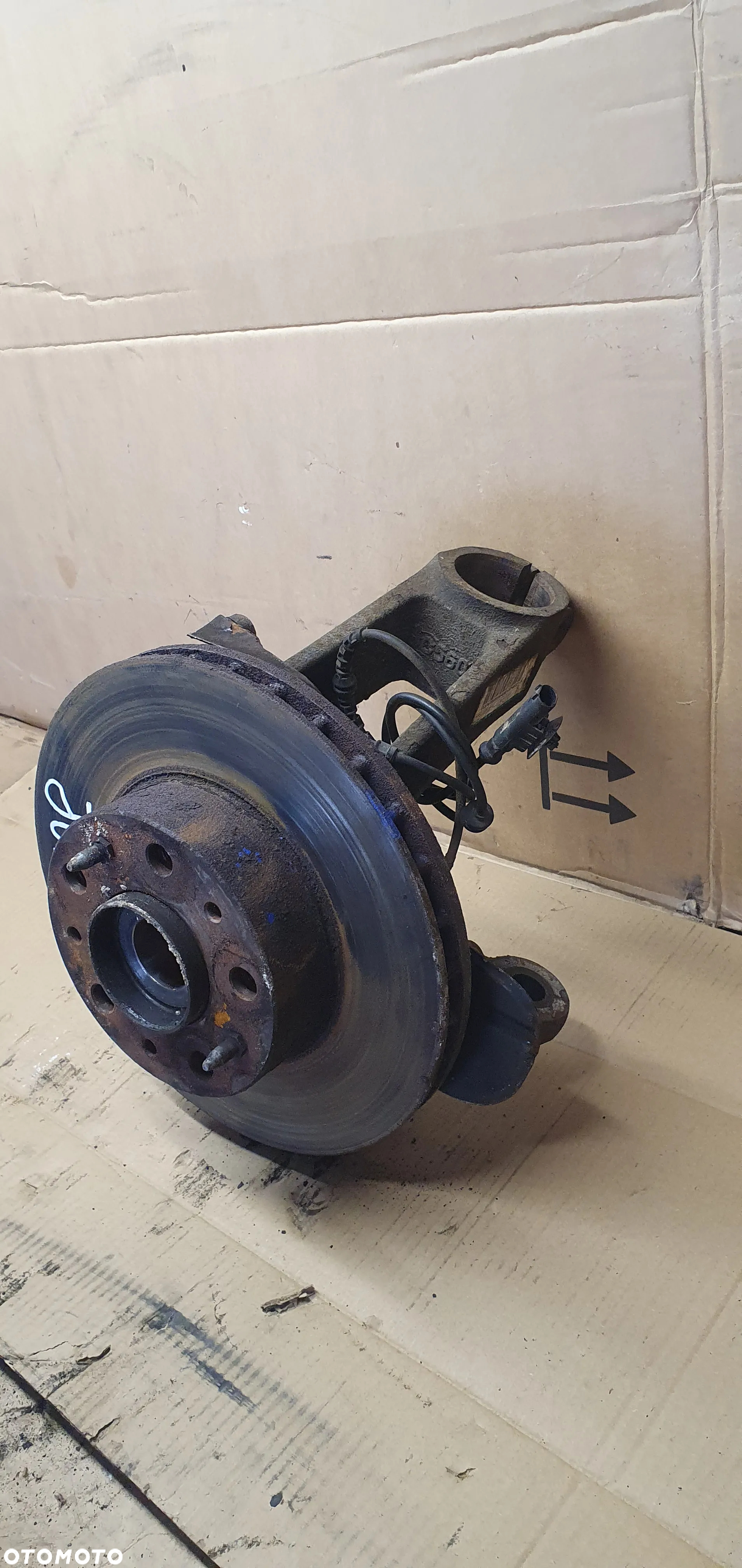 Zwrotnica lewy przód przednia lewa Citroen Jumper Euro 6 01374759080 - 3